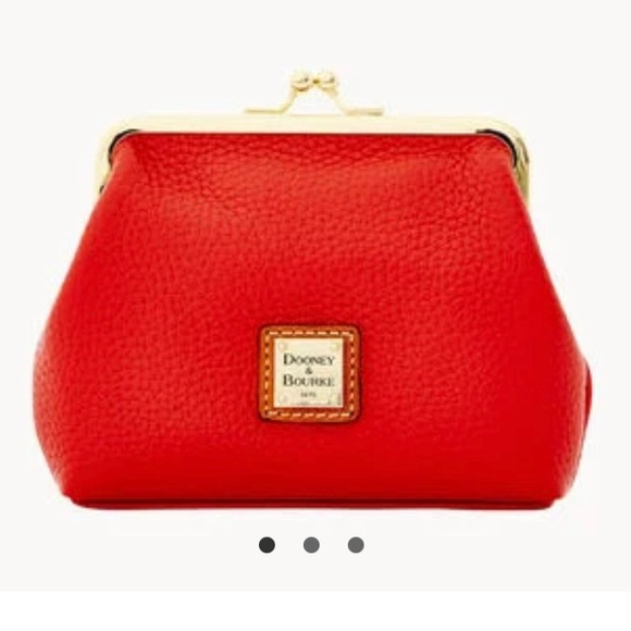 Dooney & Bourke Handbags - Dooney and Bourke red kisslock excellent condition